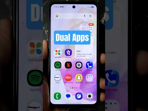 samsung dual app settings #howto #dualapps #android