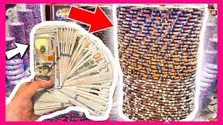 ★I BET $500K For ONLY 5 Quarters and Then THIS HAPPENED! 😱| Coin Pusher |