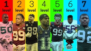 The 7 Levels of NFL Pass Rushers