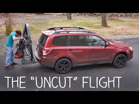 The Portable Personal Flying Machine - Uncut Flight