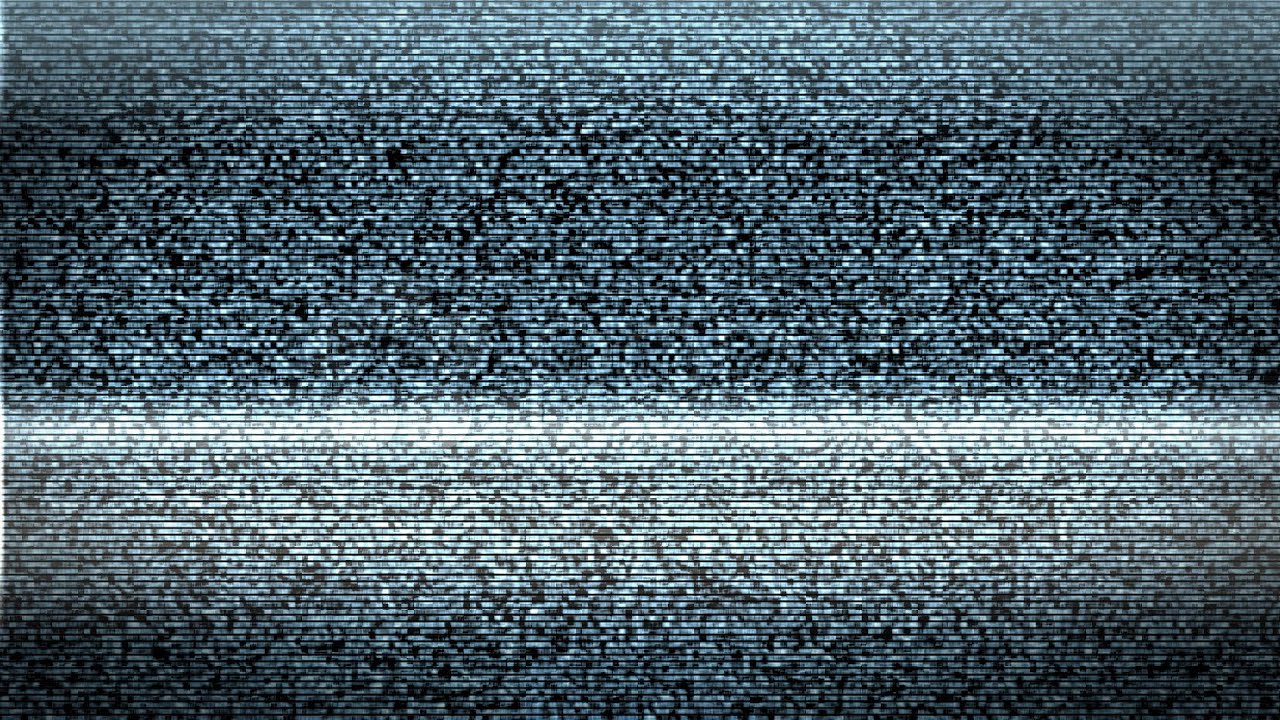 Tv Static Loop. Stock Footage