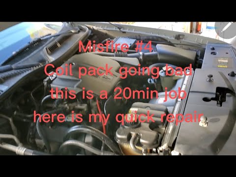 Town Car Misfire #4 FAST COIL PACK CHANGE