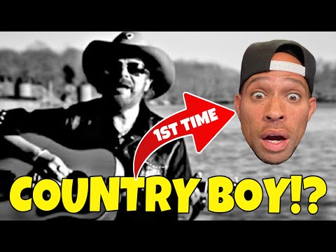 American Rapper FIRST time EVER hearing Hank Williams, Jr. - "A Country Boy Can Survive"