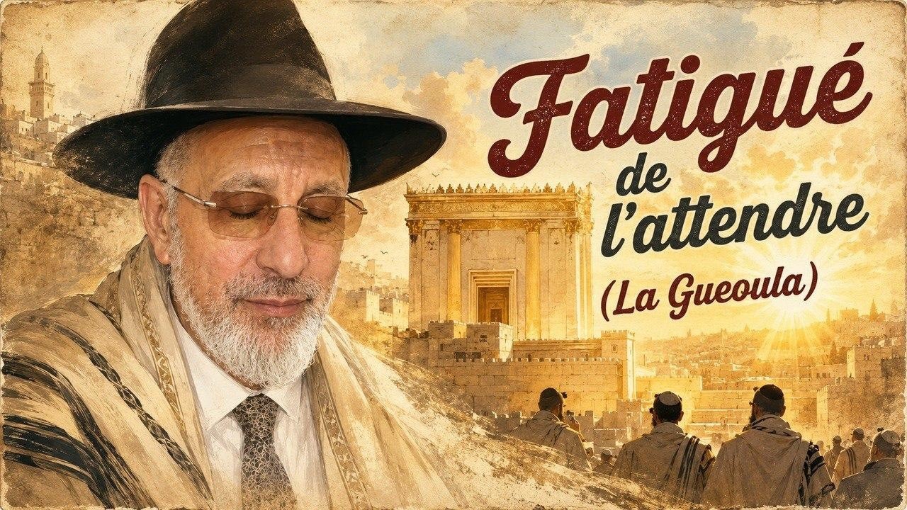 Fatigué de l’attendre. La gueoula, le machiah