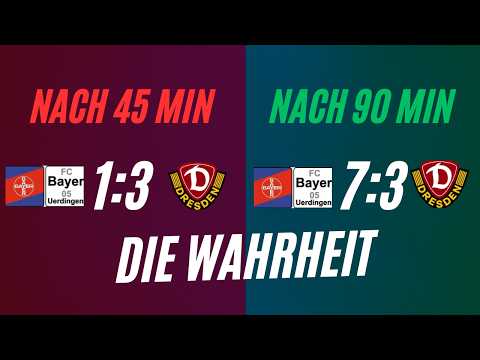 Die KRASSESTE AUFHOLJAGD der DEUTSCHEN FUSSBALLGESCHICHTE 😱🔥| Uerdingen gegen Dresden 7:3  [1986]