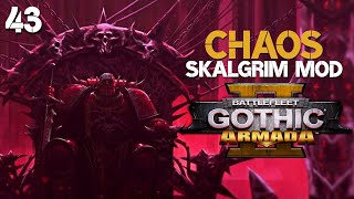 ROBOUTE GUILLIMAN FALLS | Skalgrim Mod - Chaos Campaign #43 | Battlefleet Gothic: Armada 2