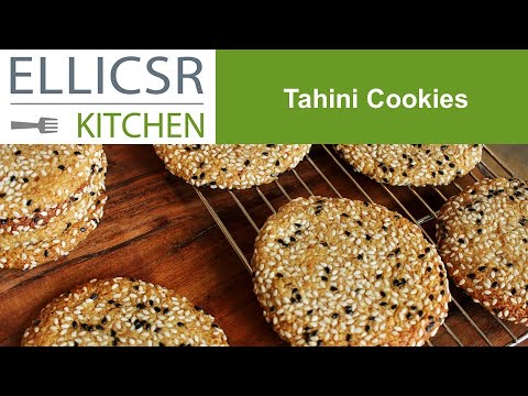 Tahini Cookies (recipe by Suha and Maria El Bizri)