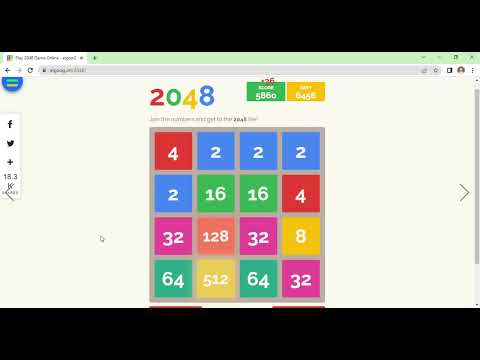 How To Play 2048 Google Game | Google Games | 2048 easy steps - YouTube