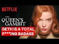 Beth is a Total F***ing Badass | The Queen’s Gambit | Netflix