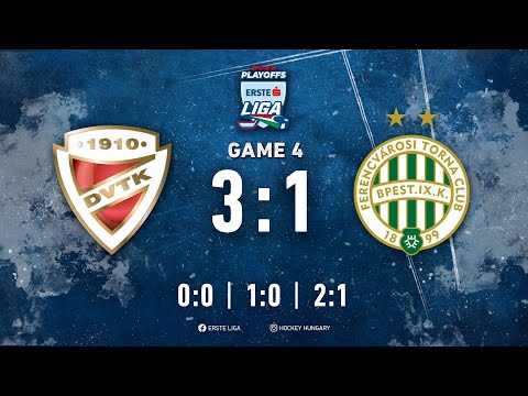 Gólösszefoglaló - EL 240 - DVTK Jegesmedvék - FTC-Telekom 3:1 20220306