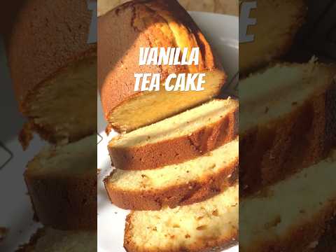 Vanilla Tea Cake Recipe #youtubeshorts #recipe #trendingshorts