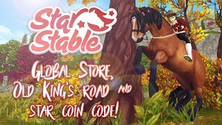 The Global Store, Old King's Road & a NEW star coin code! | Star Stable Updates