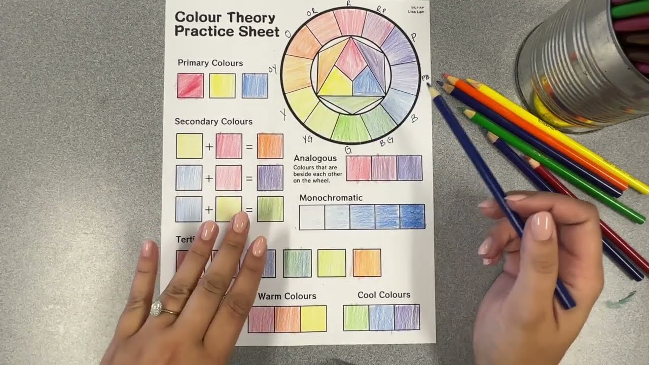 Color Theory Guided Practice with Mrs Stratton