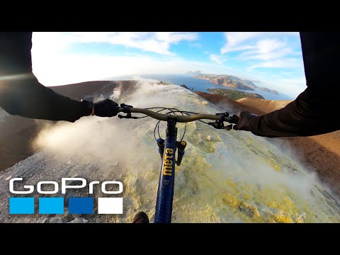 GoPro: Sulfuric Volcano MTB Ride with Kilian Bron