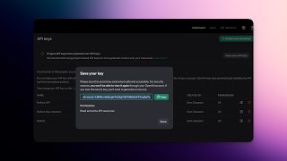 How to add OpenAI API keys to Reflect