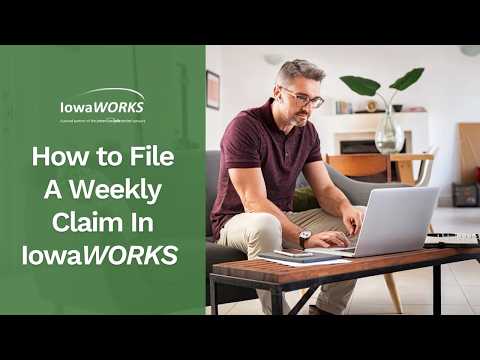 Iowa Workforce Development Weekly Claim