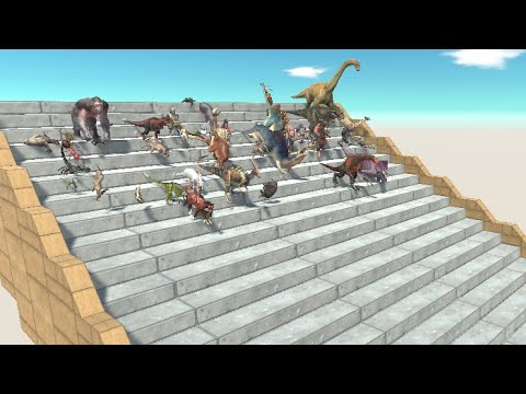 All Units vs Stair - Animal Revolt Battle Simulator