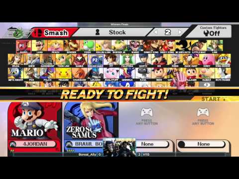 EXP 2015 --- SM4SH: Boreal Ally vs V115   /// Winner's Finals \\\