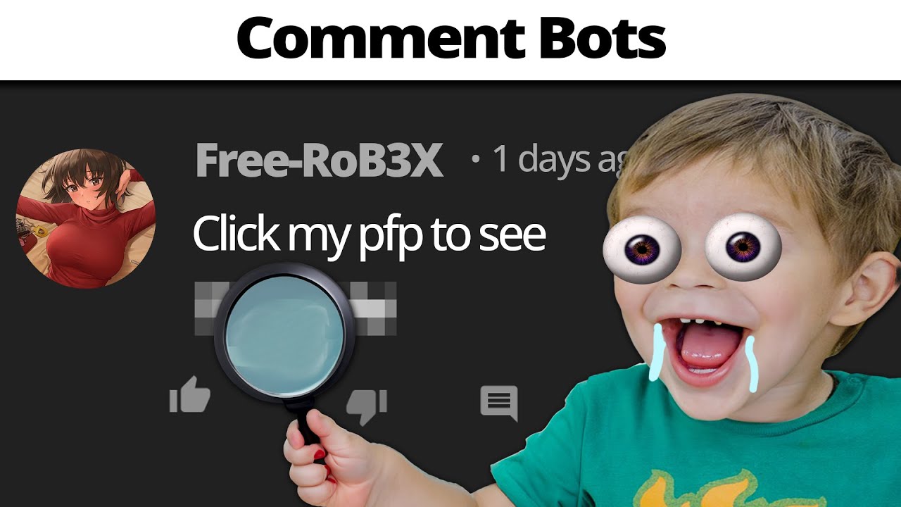 Comment Bots on YouTube be like