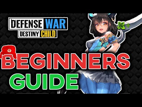 BEGINNERS GUIDE. Go for a strong start! F2P Beginners tips and tricks [DEFENSE WAR]