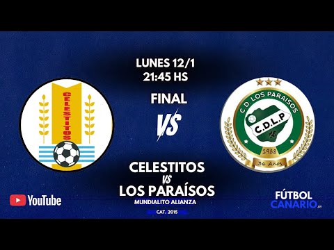 CELESTITA VS LOS PARAISOS -LA FINAL - MUNDIALITO ALIANZA