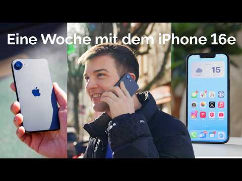 iPhone 16e: Eine Woche ausführlich getestet! (Akku, Kamera, C1-Chip & Mehr..)
