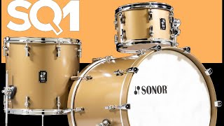 Video thumbnail for Sonor SQ1 22" 3-piece Shell Pack - Satin Gold Metallic by cymbalfusion drum shop