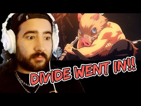 Shwabadi Reacts to Divide Music - Inosuke Song | "Rip You Apart" [Demon Slayer]