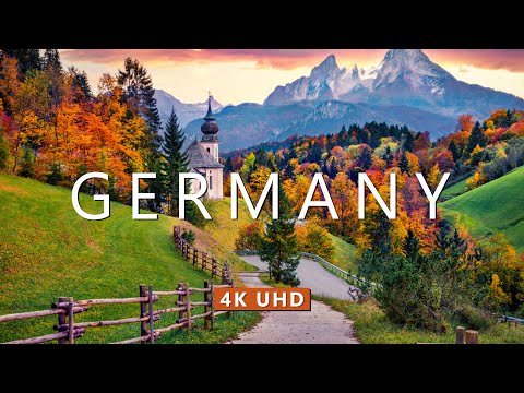4K Drone Footage - Bird's Eye View of Germany, Europe - Relaxation Film with Calming Music