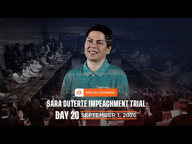 SPECIAL COVERAGE: Impeachment trial of Sara Duterte
