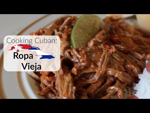 Cooking Cuban - Ropa Vieja (Meat stew)