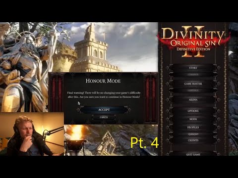 Divinity Original Sin II Tactician Honor Mode! Blind Play through! - Quin69 VOD Pt.4