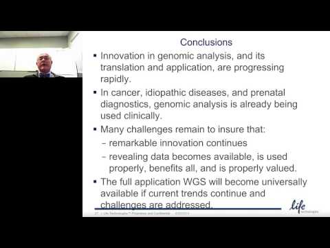 Paul Billings - Translation and Clinical Application of Innovative Genomic Analysis Challenges ...