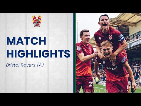 Highlights | Bristol Rovers vs Tranmere Rovers | 2025/26