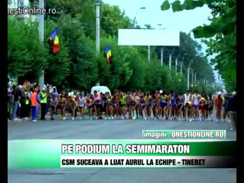 Sport - Pe podium la Semimaraton