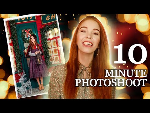 10 minute photoshoot｜ Winter fairytale.