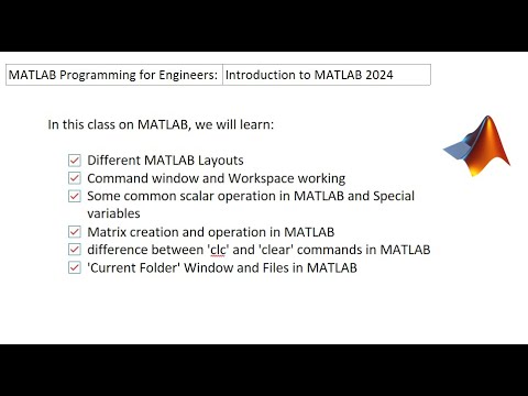 MATLAB for Engineers: MATLAB introduction