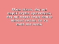 Ben Cristovao - Žízeň - lyrics 