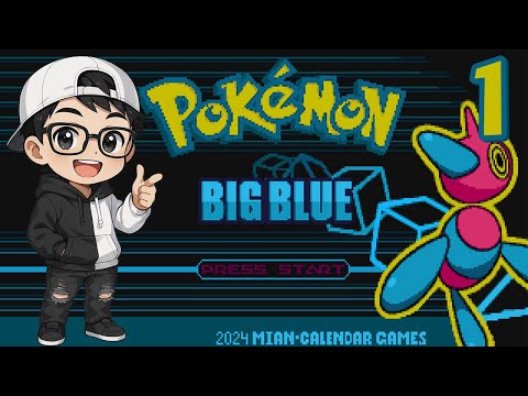 I LOVE this Rom Hack | Pokemon Big Blue Nuzlocke - Part 1