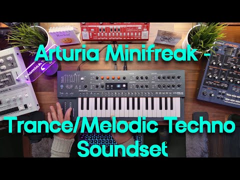 ARTURIA MINIFREAK/MINIFREAK V AtomicA Soundset - Trance/Melodic Techno/EDM