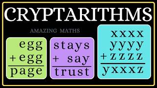 More Cryptarithms : EGG+EGG=PAGE ; STAYS+SAY=TRUST ; XXXX+YYYY+ZZZZ=YXXXZ