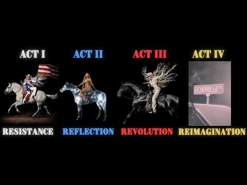 Cowboy Carter Art Book Breakdown: Act III is Rock, Act IV is Echoville - Theory by Lore Breakers
