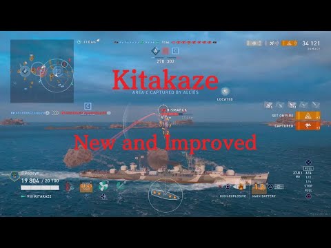 World of Warships: Legends Kitakaze, The New and Improved IJN Gunboat