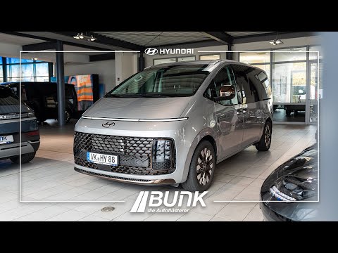 Der neue Hyundai STARIA beim Autohaus Bunk - bis zu 9-Sitze im Luxus Van