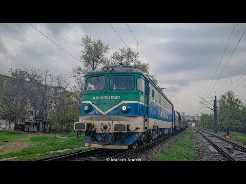 EA 1017, a companiei de marfa UTZ, trecând prin iasi în spre Socola triaj (25.04.2023)