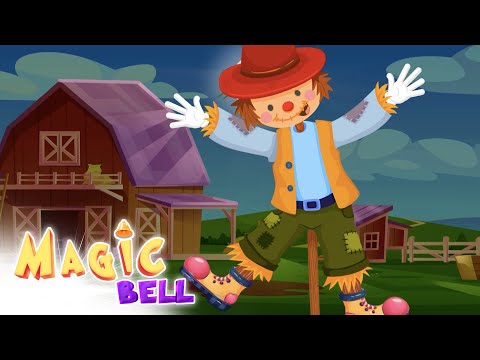 Dingle dangle scarecrow - Magic Bell 🔔- kids songs