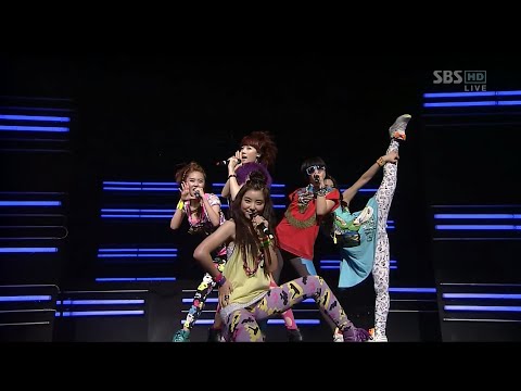 090621 4minute - Hot Issue (LIVE)