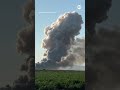 Dramatic Moment Explosion Rocks Fireworks Warehouse In California