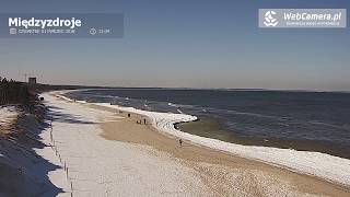 5 najpiękniejszych plaż zimą na webcamera.pl Międzyzdroje Łeba Rewal Świnoujscie Dziwnow