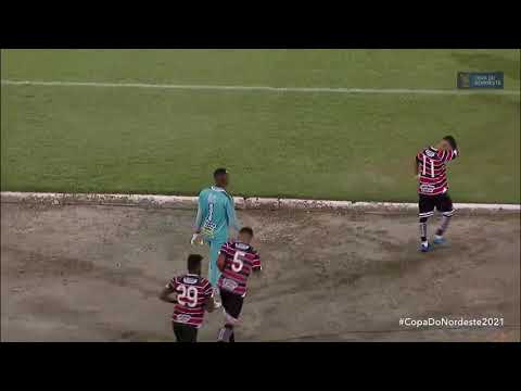Santa Cruz 1 x 2 CSA - Melhores Momentos - Gols e Lances - Copa do Nordeste 2021 COMPLETO
